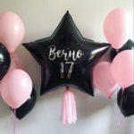 большая черная звезда с надписью